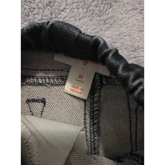 Cat & Jack Size 3T Denim Easy On & Off Shorts With Heart T-Shirt. New T2 - Picture 9 of 11